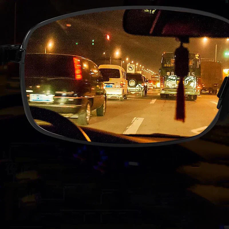 Anti-Glare GlareCut Nachtbrille, ideal für sichere Nachtfahrten und verbesserte Sicht bei Dämmerung.