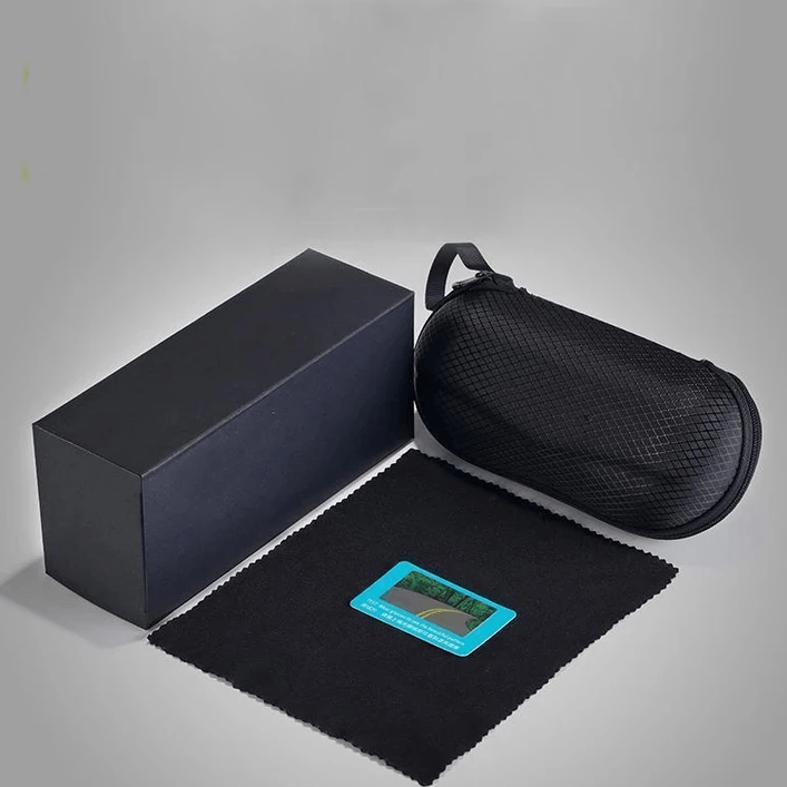 Elegante Gleitsichtbrille aus Titan mit Anti-Fatigue-Technologie und minimalistischem Design.