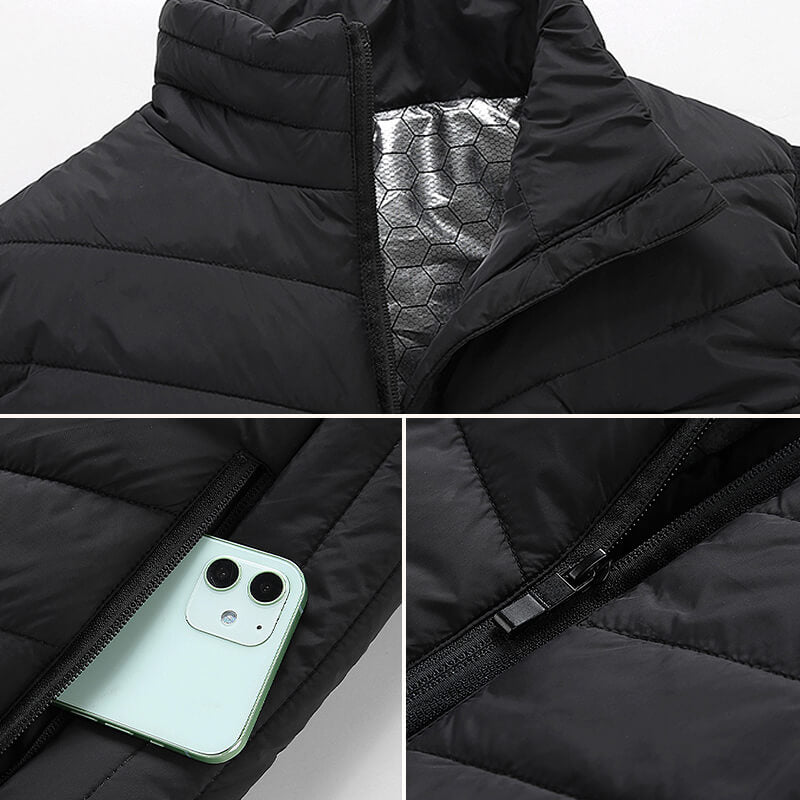 Kuschelige Unisex Heizweste mit Graphen-Heizung, spendet konstante Wärme für kalte Tage.