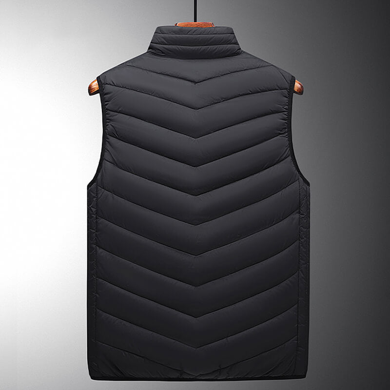 Stylische Unisex Thermoweste mit Graphen-Technologie, beheizt und perfekt für kalte Wetterlagen.