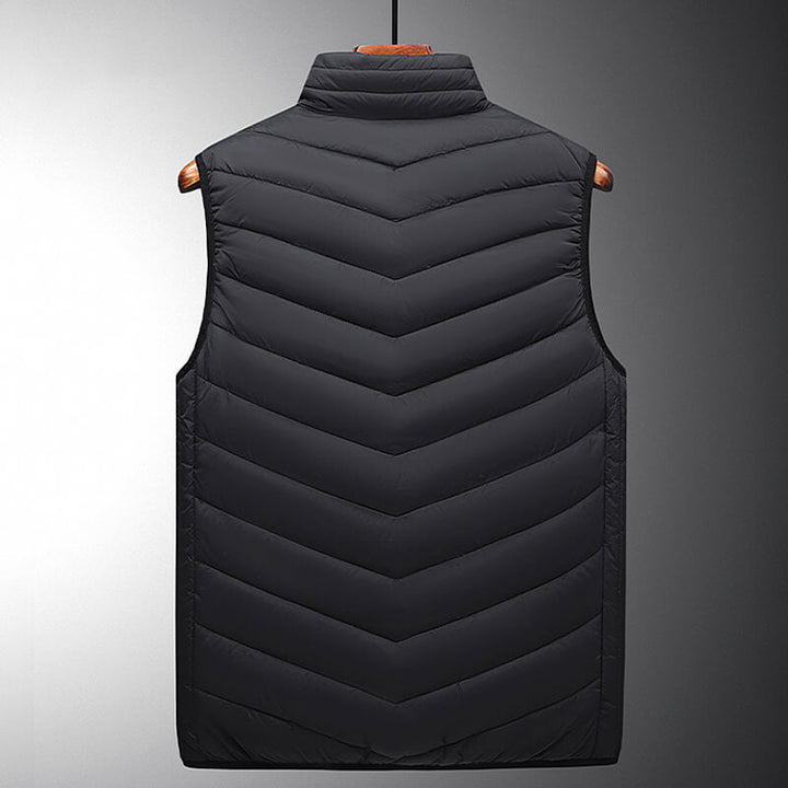 Stylische Unisex Thermoweste mit Graphen-Technologie, beheizt und perfekt für kalte Wetterlagen.