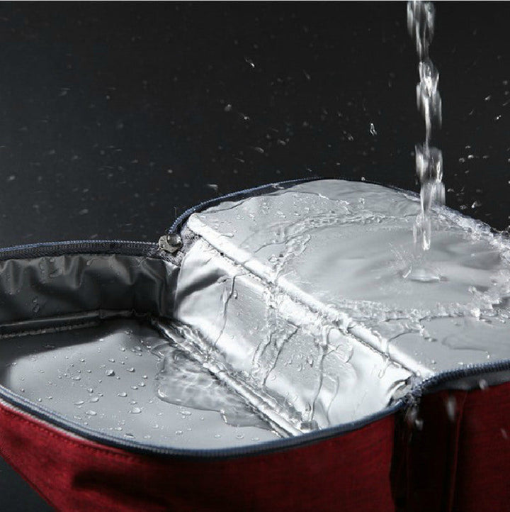 Reise-Organizer: Hängende Kulturtasche, Unisex, mit Haken für einfache Nutzung im Bad, perfekt für Toilettenartikel.
