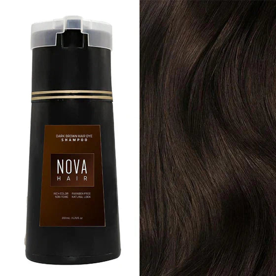 Einfache Anwendung: Haarfärbe Shampoo für schnelle Grauabdeckung und umfassende Haarpflege.
