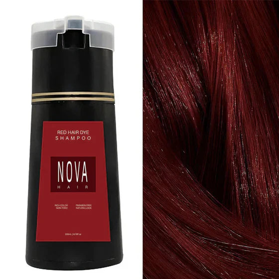 Unisex Haarpflege Shampoo: Schnelle Grauabdeckung, schöne Haarfarbe & Farbpflege in einem Produkt.