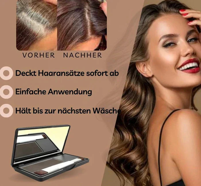 Optische Verdichtung des Haaransatzes; unisex Haarlinien-Perfektionierer für makellose Looks.