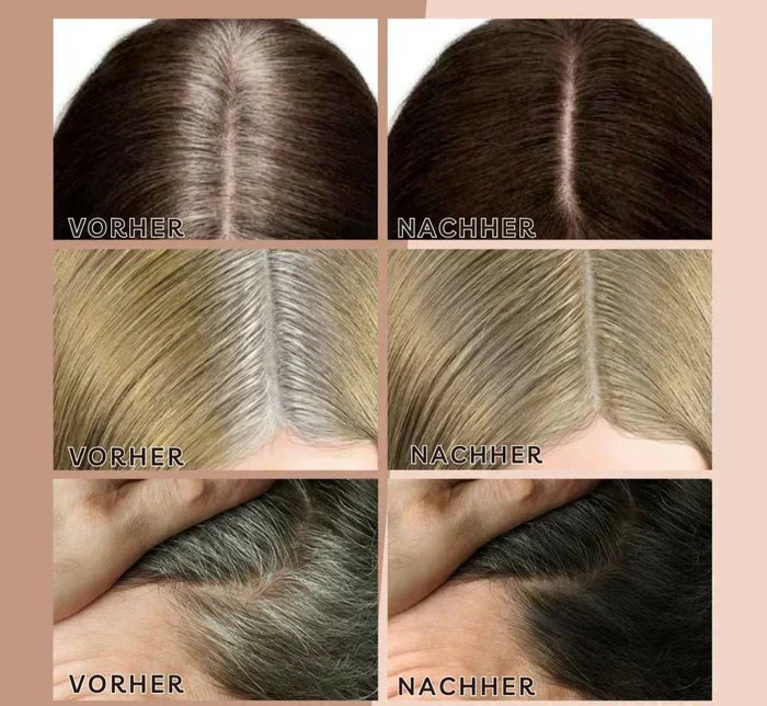 Unisex Haarpuder für makellose Ansätze; kaschiert dünnes Haar & schafft eine volle Haarlinie.