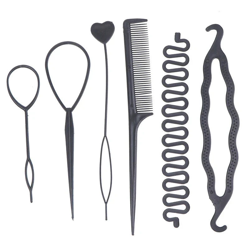 Beauty-Accessoires: Haar-Tools zum Erstellen perfekter Zöpfe und Pferdeschwänze für Damen & Mädchen.