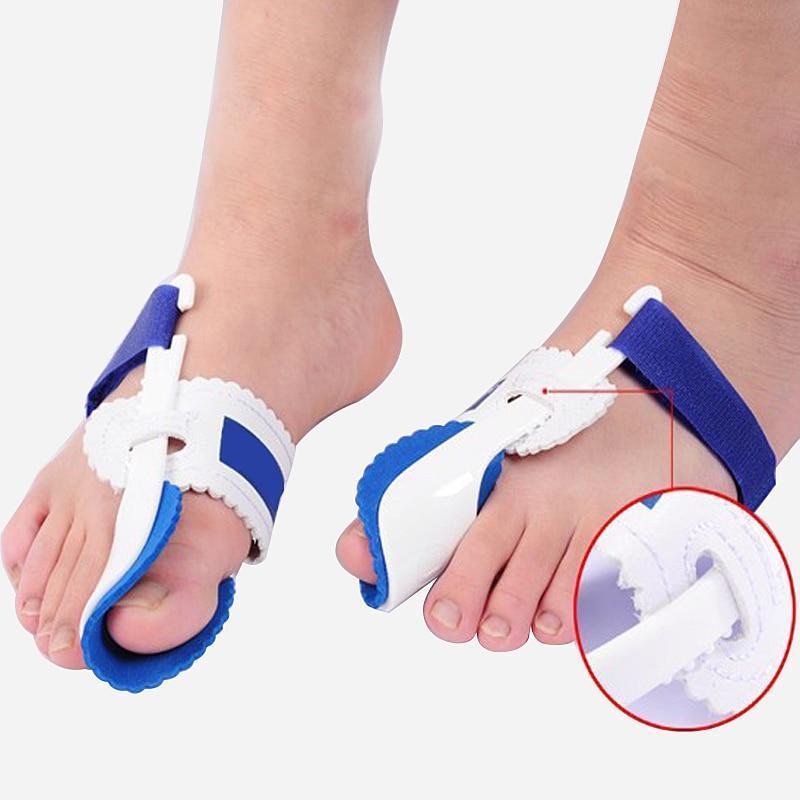 Unisex Hallux Valgus Nachtschiene, orthopädischer Zehenkorrektor zur Ballenkorrektur & Schmerzlinderung.