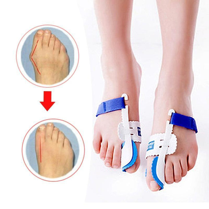 Hallux Valgus Zehenkorrektor: komfortable Nachtschiene für orthopädische Fußpflege & effektive Ballenkorrektur.