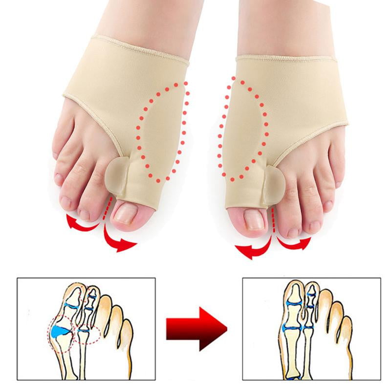 Weicher, unisex Zehentrenner bei Hallux Valgus zur Ballenzeh-Korrektur. Ideal für Fußpflege & Schmerzlinderung.
