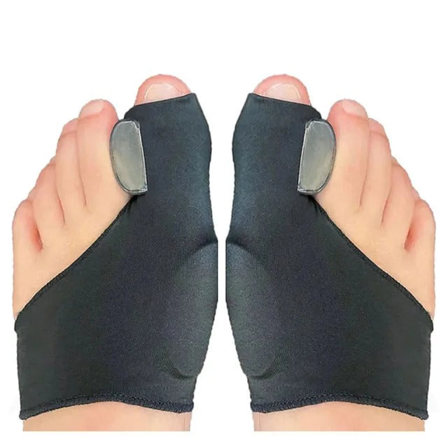 Unisex Zehenkorrektor zur Linderung von Fußschmerzen durch Hallux Valgus; bietet Halt und Komfort den ganzen Tag.