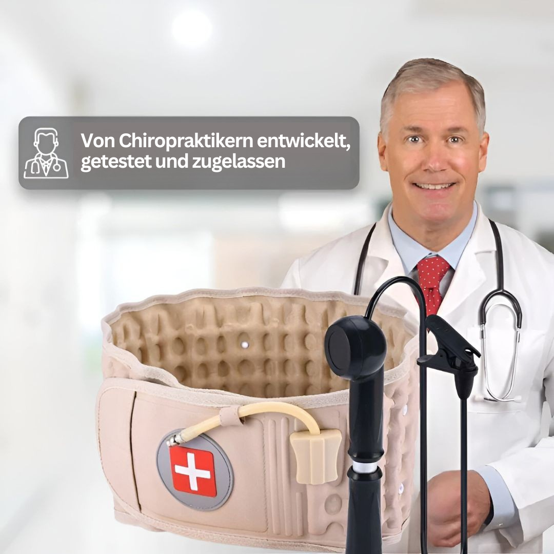 Therapeutischer Rücken- und Haltungsgürtel, Unisex, für Schmerzlinderung, Haltungskorrektur und Prävention von Beschwerden.
