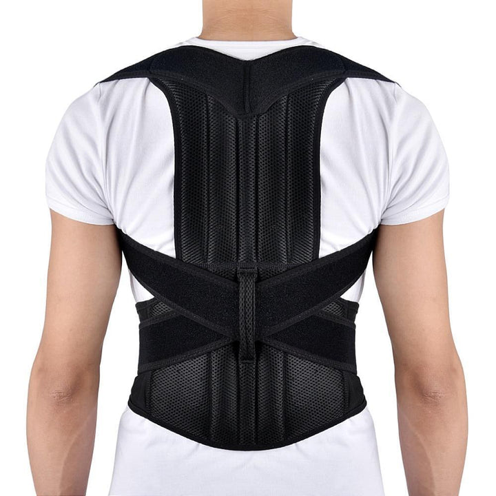 Ergonomische Rückenstütze für Skoliose-Patienten und allgemeine Haltungsverbesserung, verstellbar und unisex.