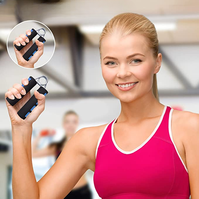 Handtrainer unisex zum Stressabbau & zur Stärkung der Griffkraft. Perfekt für Handübungen & Rehabilitation.