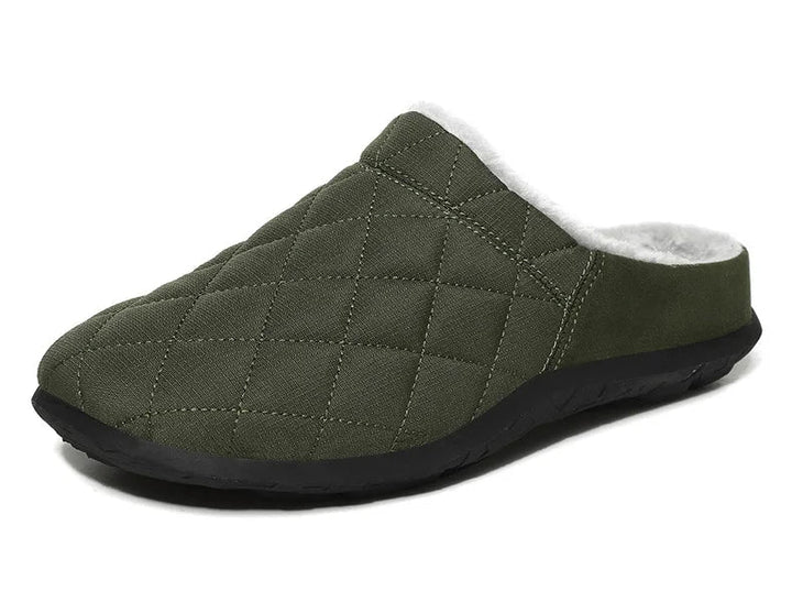 Rutschfeste Hausschuhe, warm gefüttert, für Damen & Herren, ideal für drinnen.