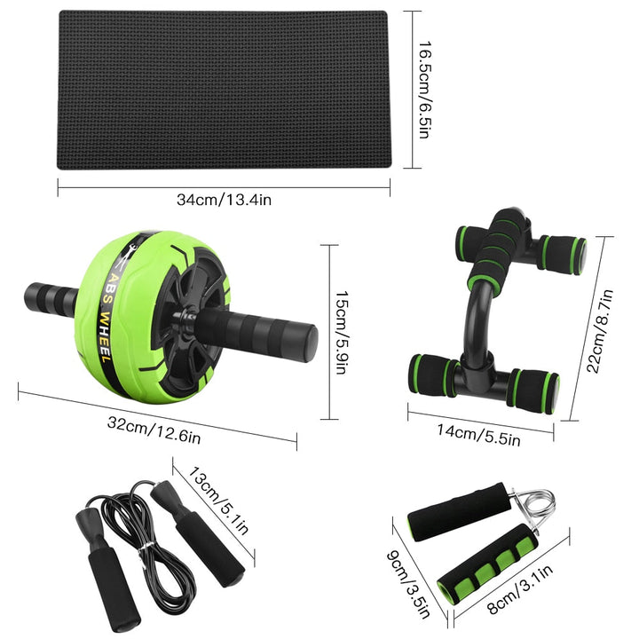 Unisex Heim Fitness-Set für Ganzkörpertraining. Komplettes Homegym Zubehör für effektives Training zu Hause.