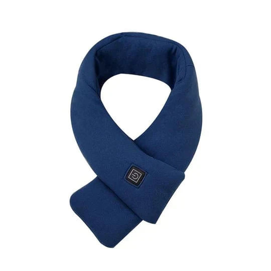 Warmer USB-Heizschal als praktische Geschenkidee für sie & ihn, sorgt für wohlige Wärme im kalten Winter.