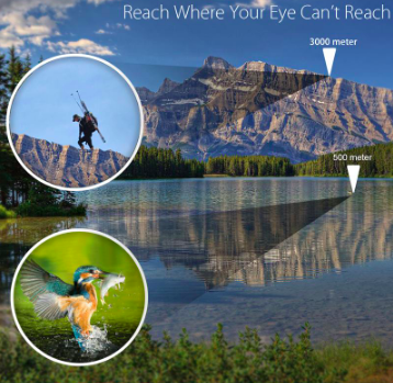 Outdoor Fernglas mit Nachtsicht & Hochleistung, ideal für Jagd & Wandern.