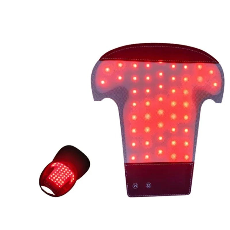 Ergonomische Infrarot Rotlicht Therapie Mütze zur Anregung des Haarwachstums & bei Haarausfall.