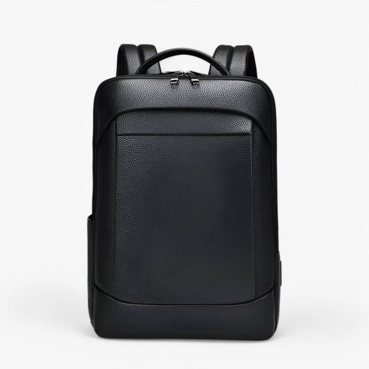 Robuster Reise-Tagesrucksack in Schwarz mit USB-Port, perfekt für kurze Ausflüge und Städtetrips.