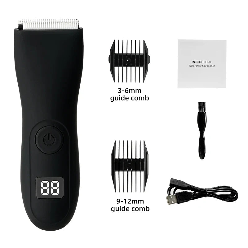 Für makellos glatte Haut: Der unisex Körpertrimmer sorgt für eine sanfte & effektive Haarentfernung am Körper.