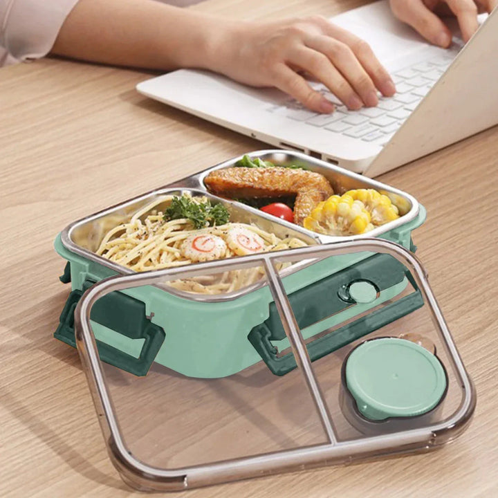 Auslaufsicherer Isolierbehälter für warme Mahlzeiten. Robuste Thermobox für Büro, Schule & Picknick.