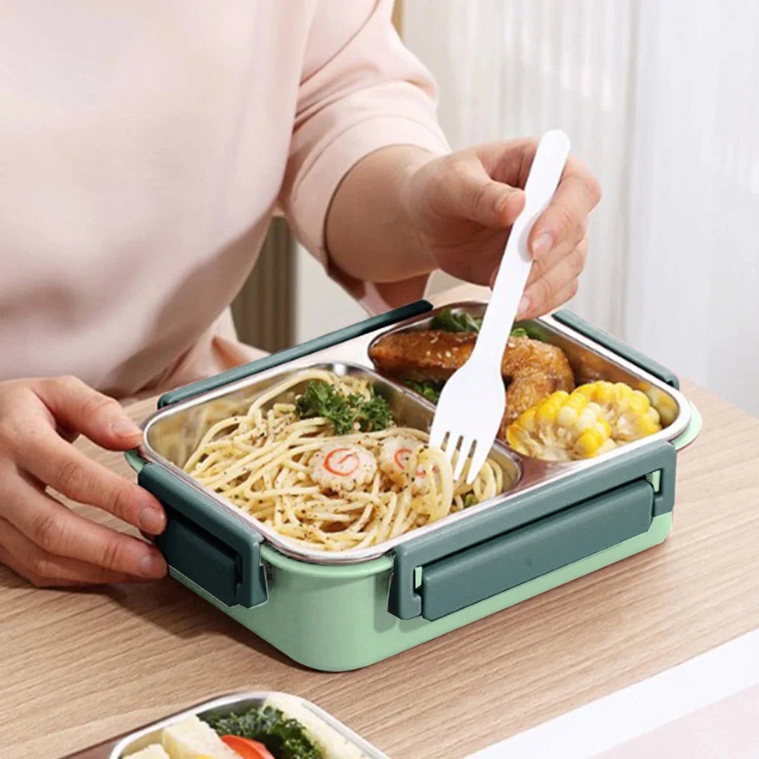 Unisex Isolier-Essensbehälter, tragbar & auslaufsicher. Perfekte Thermobox für warme Mahlzeiten im Büro, Schule oder Reise.