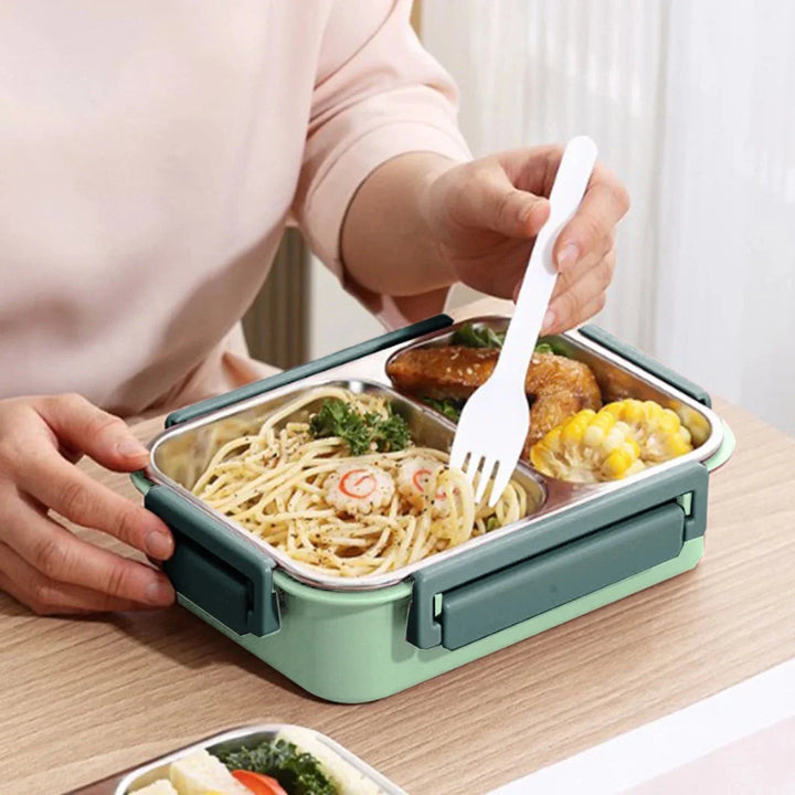 Unisex Isolier-Essensbehälter, tragbar & auslaufsicher. Perfekte Thermobox für warme Mahlzeiten im Büro, Schule oder Reise.