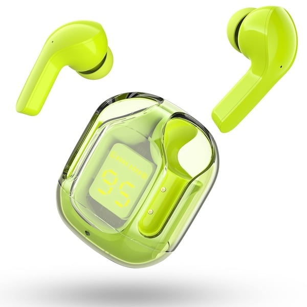 Detailansicht der SonicPulse In-Ear Ohrhörer, ergonomisch und leicht.