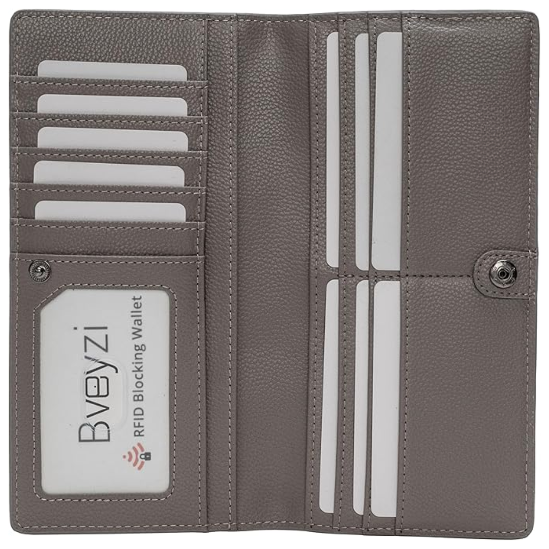 Modernes Unisex Portemonnaie. RFID-Schutz und schlankes Design für den Alltag.