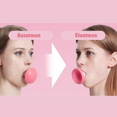 Ergonomischer Kiefertrainer für gezieltes Muskelwachstum im Gesicht. Fördert eine schlanke Kinnlinie.