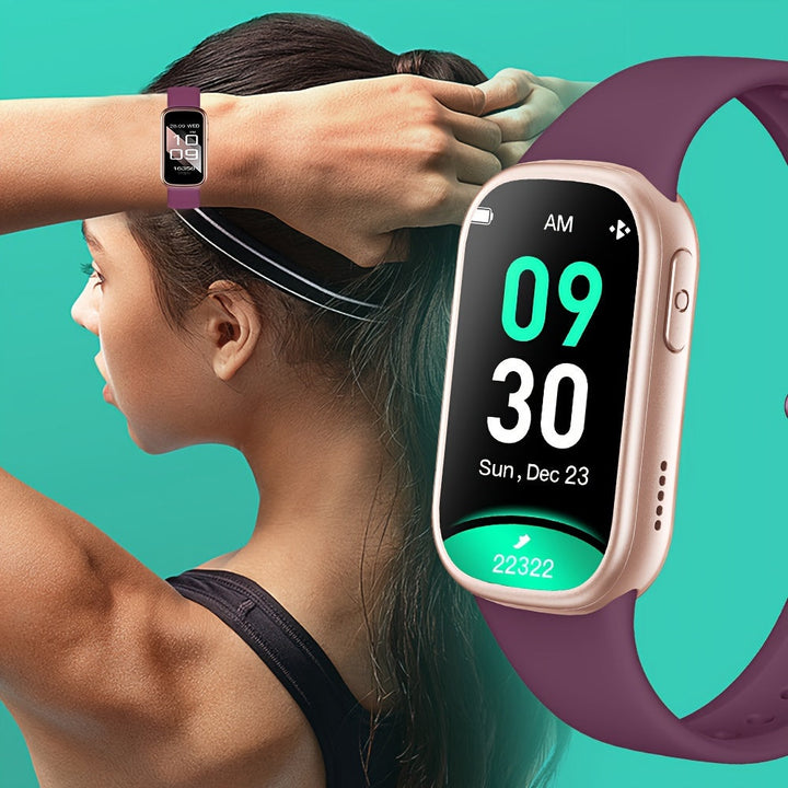 Wasserdichte Kinder-Smartwatch im sportlichen Design, perfekt für Jungen und Mädchen im Outdoor-Einsatz.