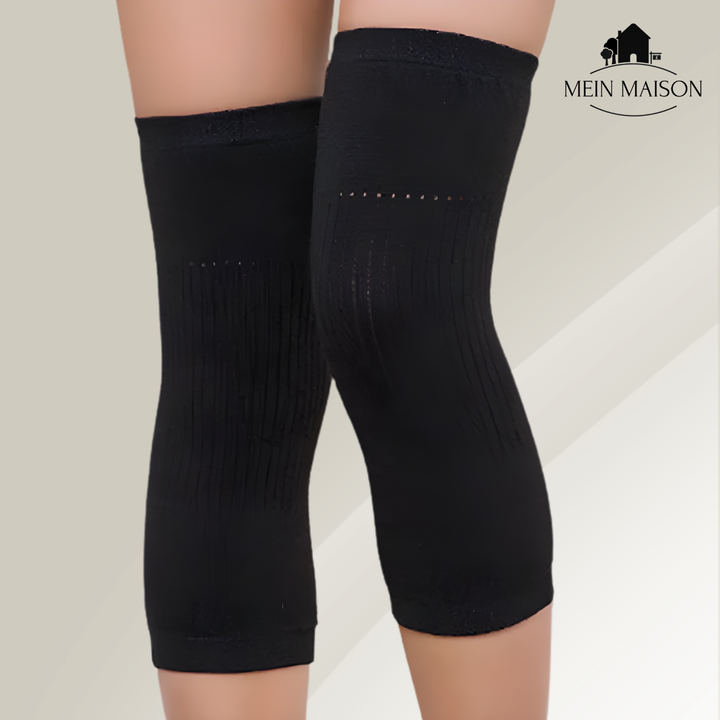 Atmungsaktive Samt Knie Wärmer, Unisex, lindern Muskeln, bieten Wärme & Schutz im Winter.