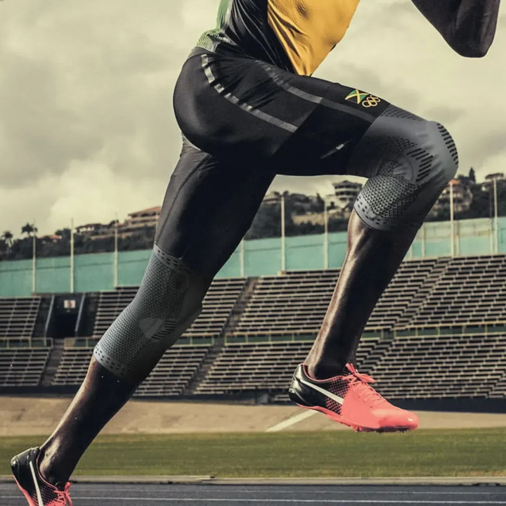 Vielseitige Unisex Kniebandage. Perfekt für Fitness, Sport, Gelenkunterstützung und Knieschutz im täglichen Gebrauch.
