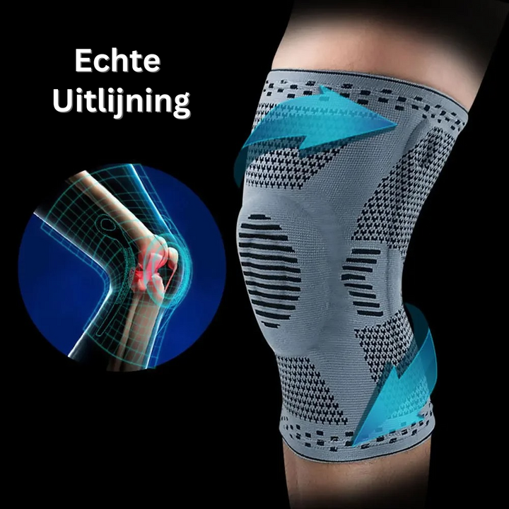 Atmungsaktive Unisex Kniebandage. Bietet Gelenkunterstützung, Komfort & Knieschutz bei Sport, Fitness & im Alltag.