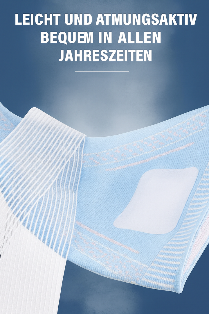 Leistungsstarke Kniebandage für Laufen, Fußball und andere Sportarten.