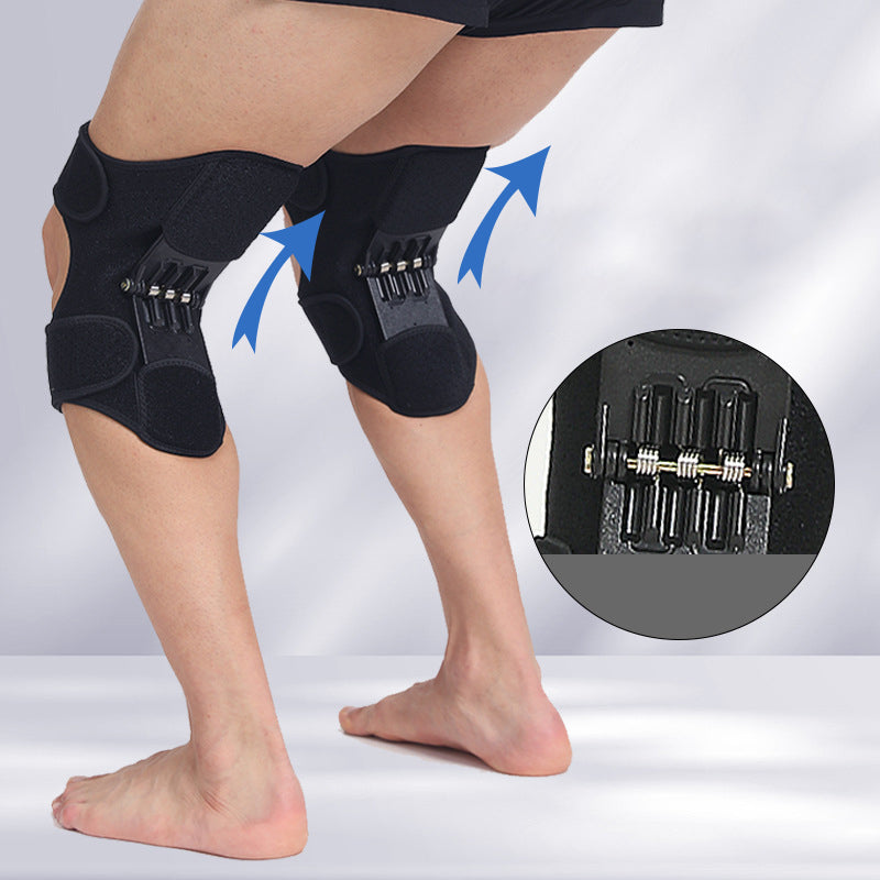 Robuste Kniebandage mit Scharnieren für Fitness & Sport, bietet Knieschutz & Stabilität bei orthopädischen Problemen.