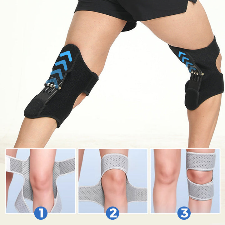 Komfortable Unisex Knieorthese für Sport und Alltag, bietet Stabilität, Knieschutz & Schmerzlinderung im Kniebereich.