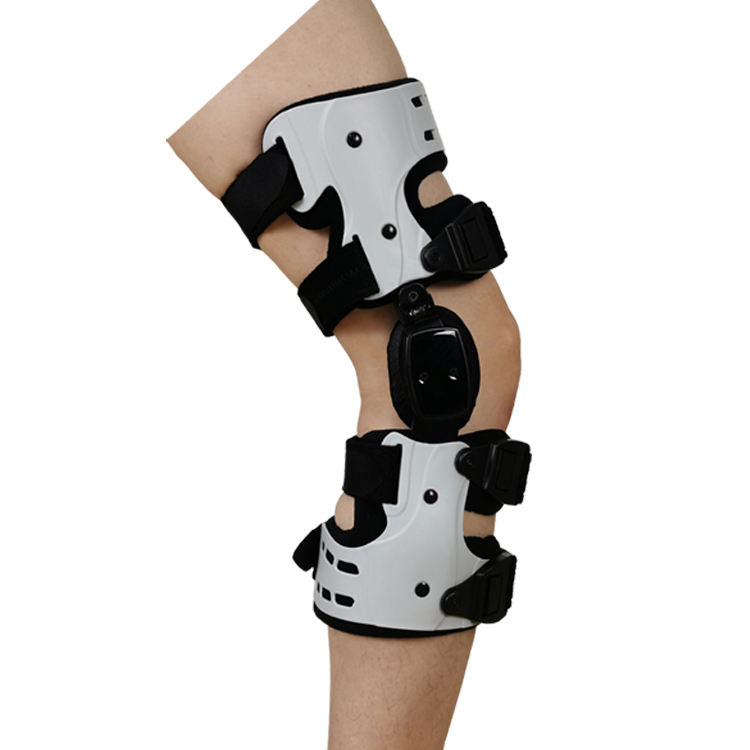 Komfortable, verstellbare Kniebandage unisex, zur Gelenkstütze und Rehabilitation nach Knieverletzungen.