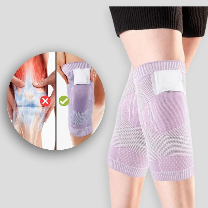 Unisex Kniestütze Kompressionsbandage für sofortige Unterstützung & Stabilität beim Sport & im Alltag.