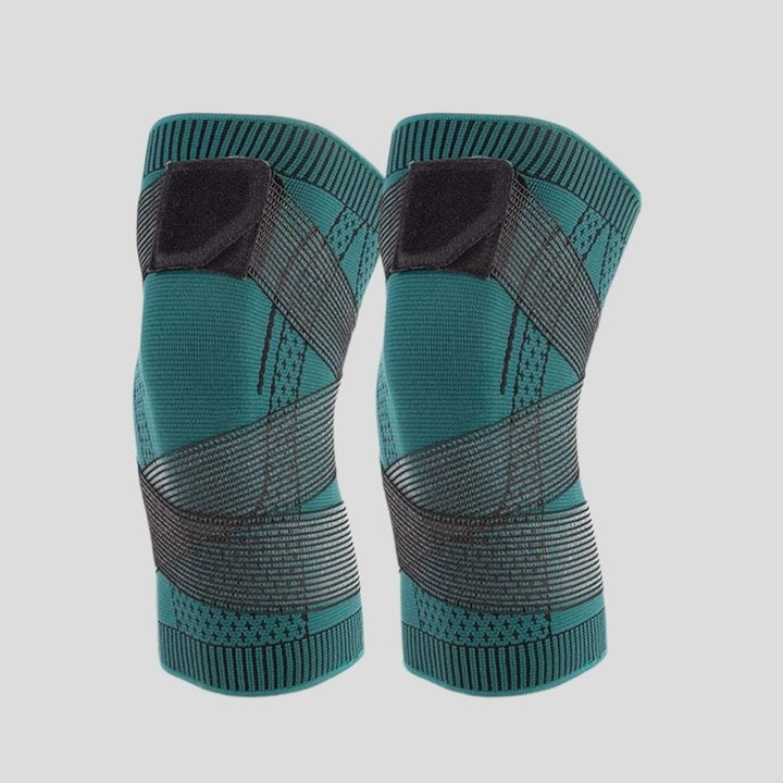 Ergonomische Unisex Kniebandage für ganztägigen Komfort und Stabilität im Alltag, bei Belastung & Bewegung.