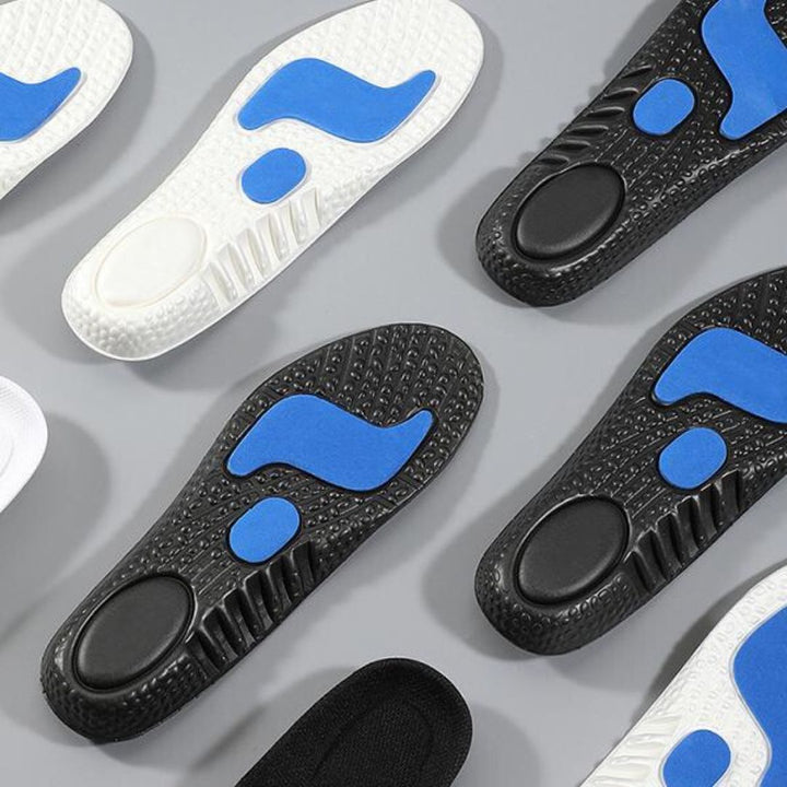 Hochwertige orthopädische Einlegesohlen mit Dämpfung, Fußgewölbestütze für Komfort & Fußgesundheit, unisex.