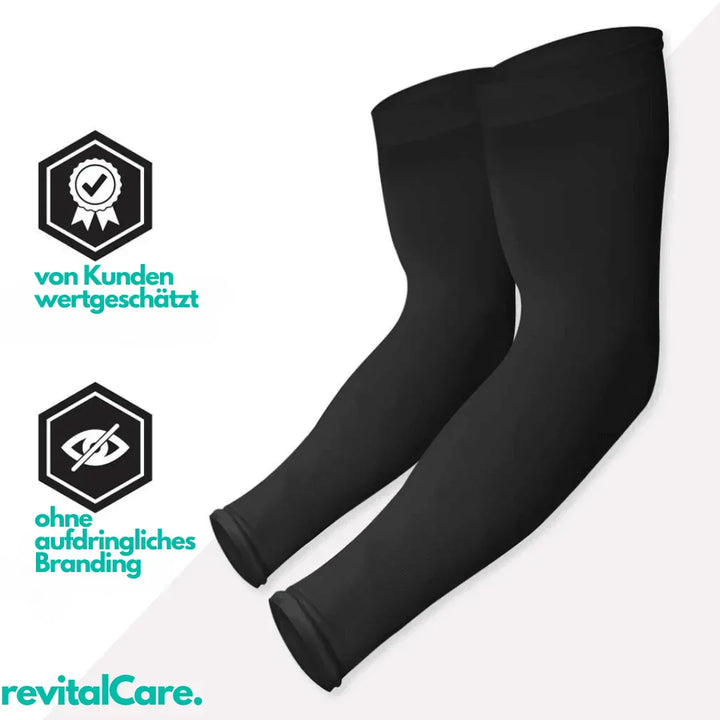 Lycra Kompressions-Armsleeve, unisex, für optimale Muskelunterstützung, Sport & schnellere Regeneration.