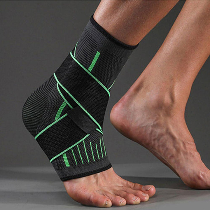 Atmungsaktive Knöchelbandage zur Schmerzlinderung & Unterstützung der Genesung. Kompressions-Gelenkstütze unisex.