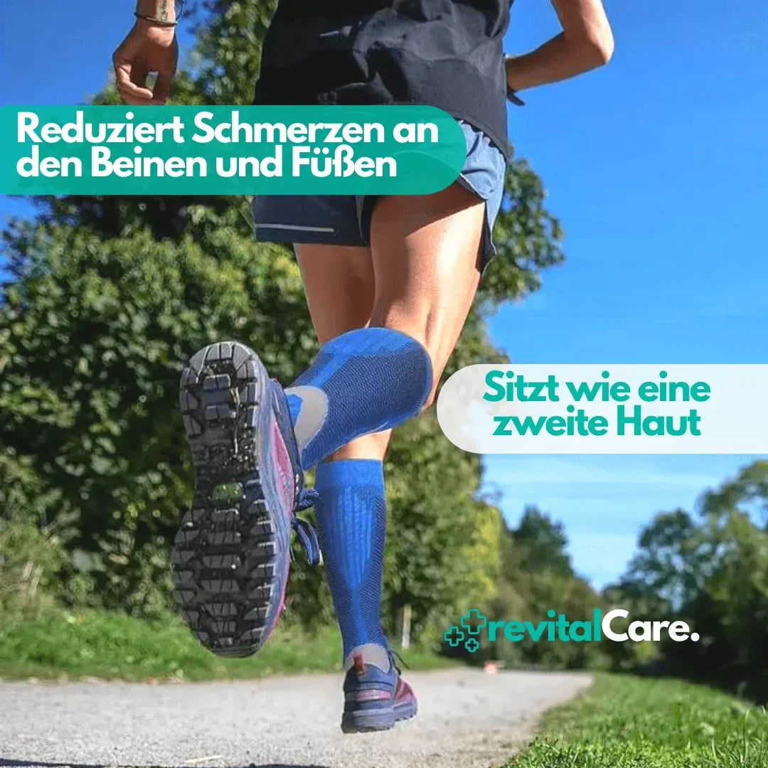 Unisex Sportsocken mit Kompression für schnelle Regeneration und verbesserte Leistung.
