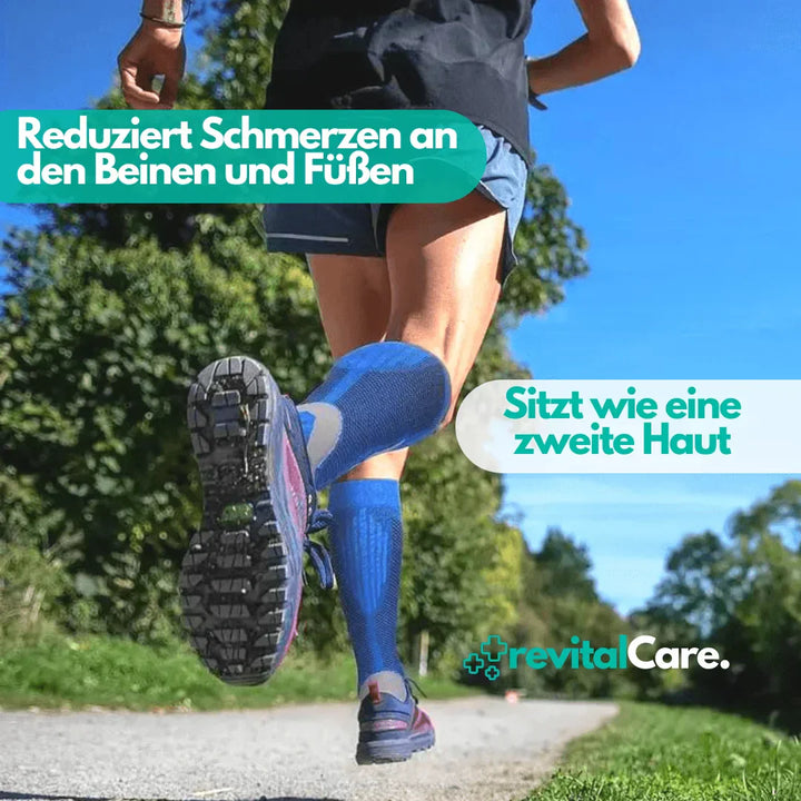 Unisex Sportsocken mit Kompression für schnelle Regeneration und verbesserte Leistung.