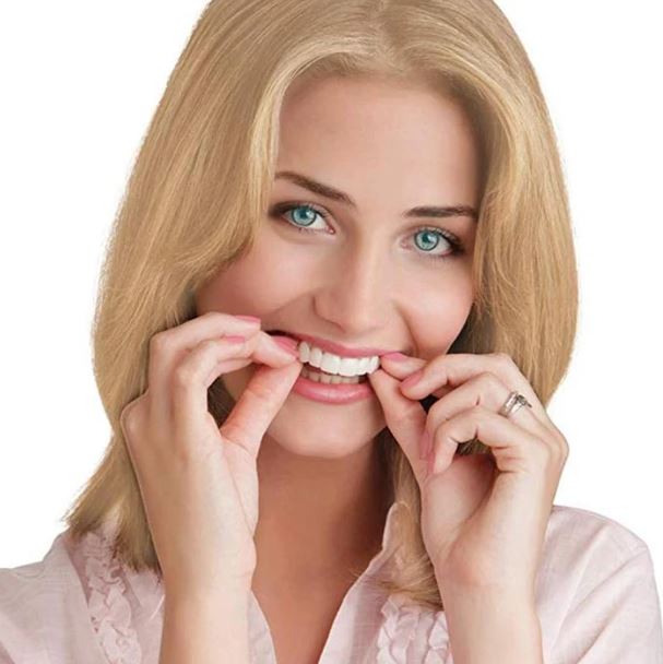 Unisex kosmetische Zahn-Veneers für ein sofortiges, strahlendes Lächeln und perfekte Zahnästhetik.