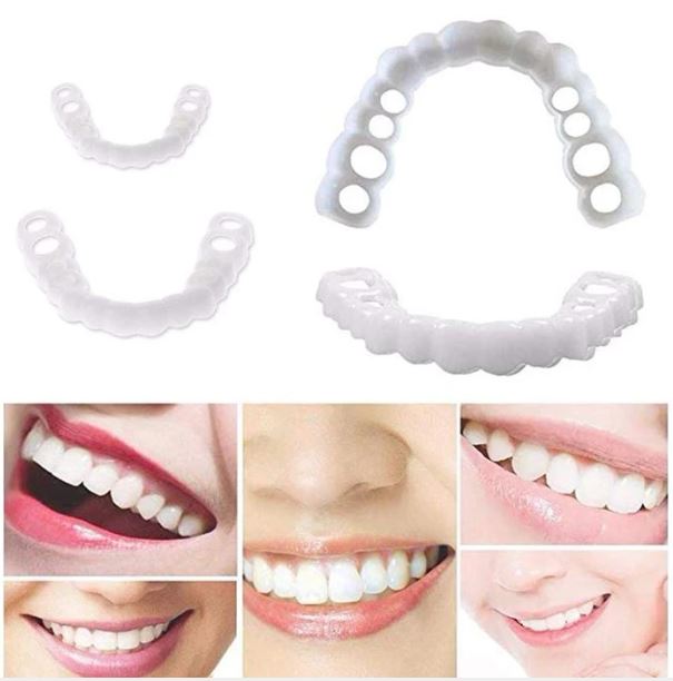 Person mit strahlendem Lächeln dank kosmetischer Zahn-Veneers, ideal für verbesserte Zahnästhetik.