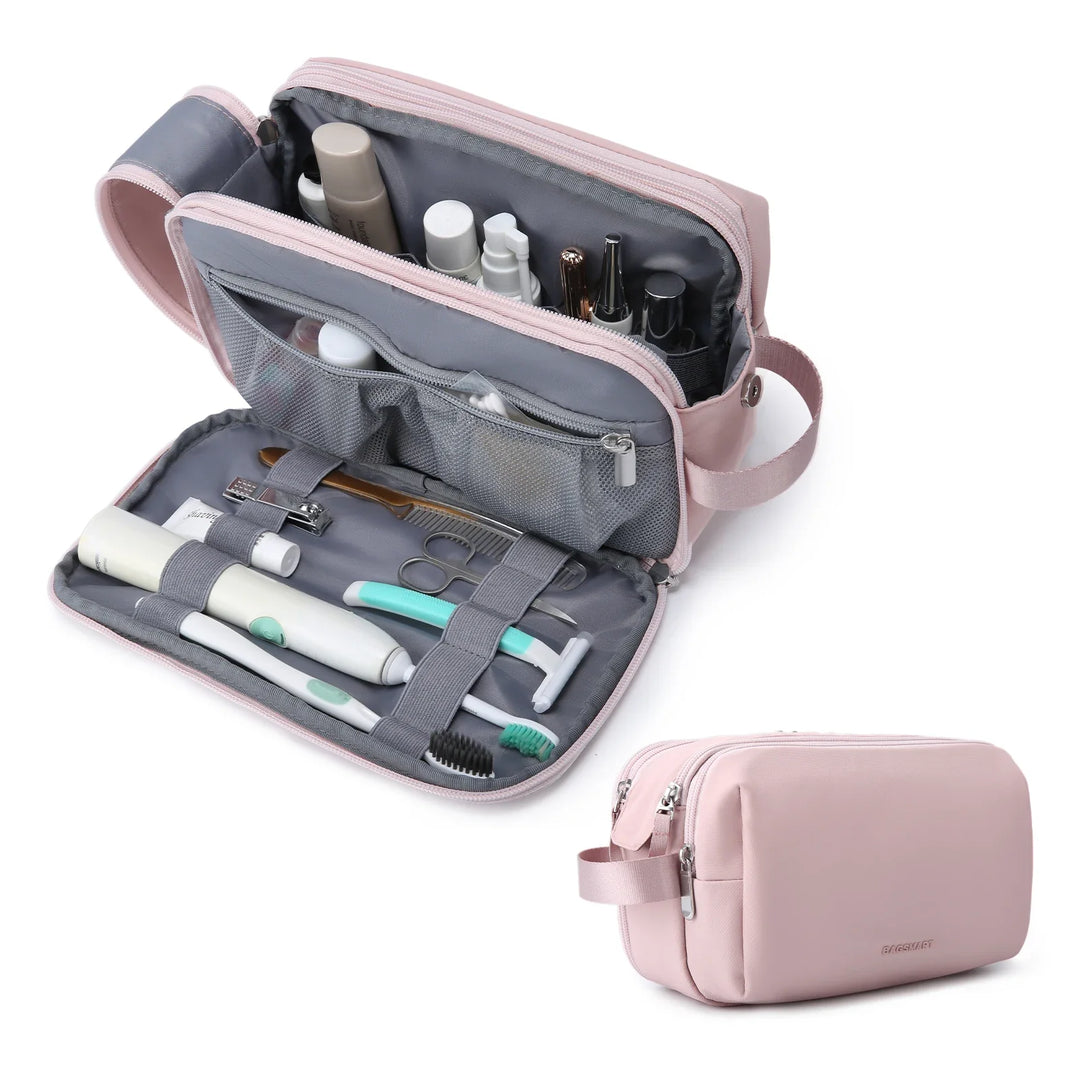 Unisex Kulturtasche, wasserfest & leicht, idealer Reiseorganizer für Pflegeprodukte & Kosmetik.