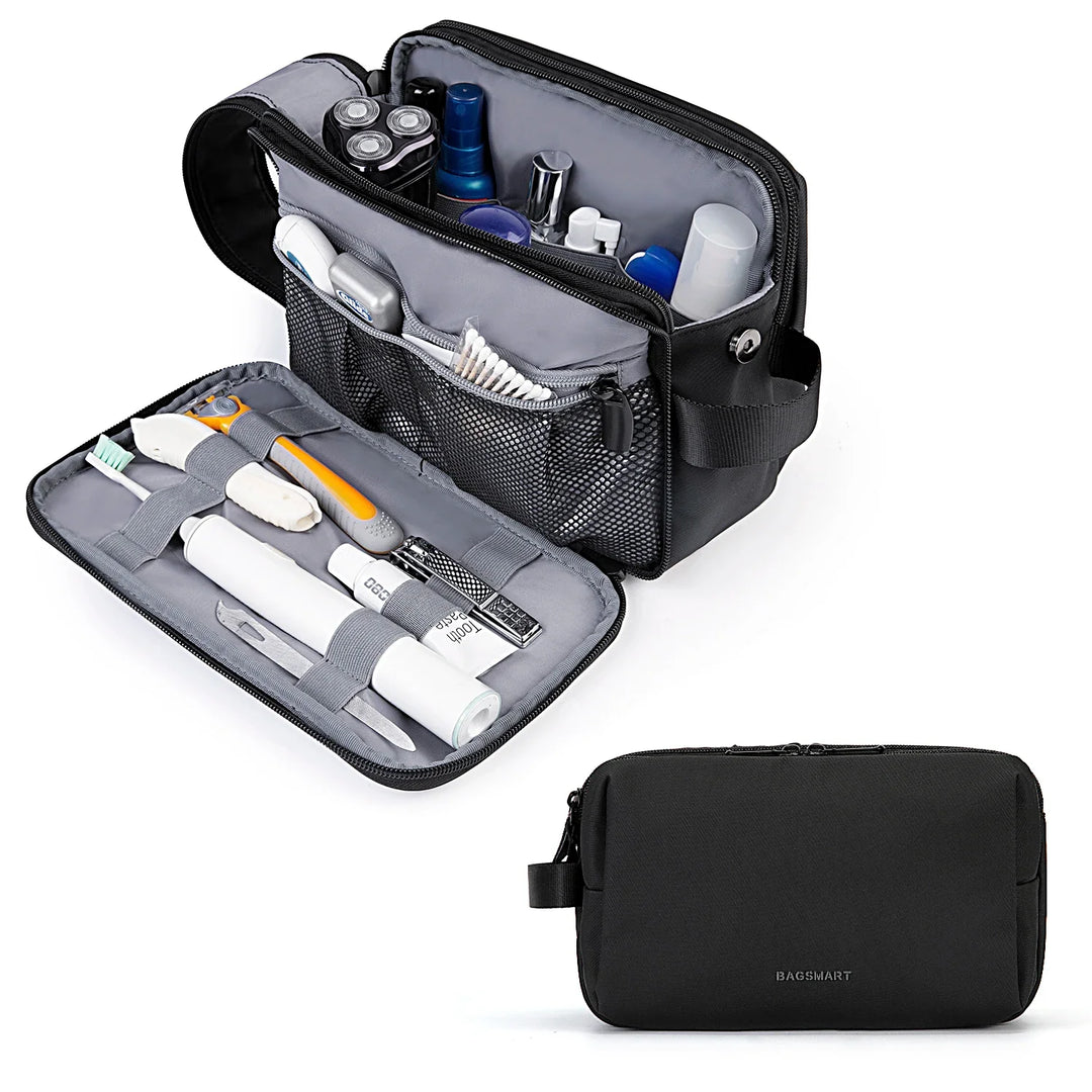 Hängende Kulturtasche unisex, wasserdicht, mit Haken für Badezimmer; Essentials griffbereit.